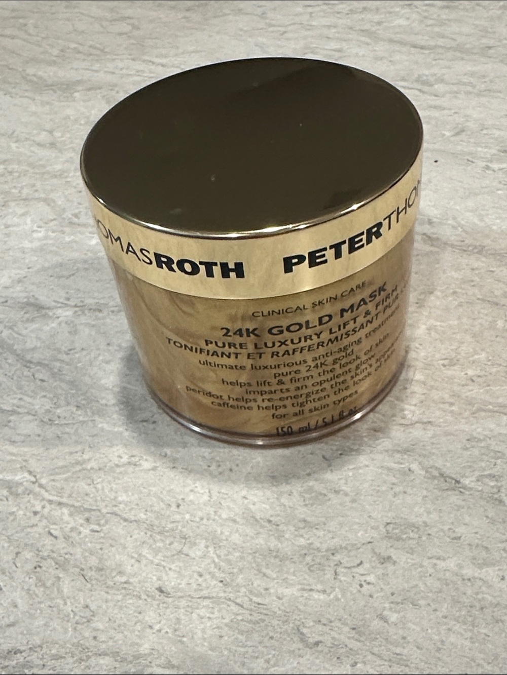 Peter Thomas Roth 24K Gold Luxury Mask Jar